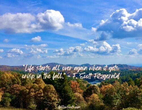 Cozy Quotes for Fall - Photo by Lisa Soots