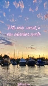 Sunset Captions for Instagram - photo by Lisa Soots